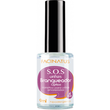 SOS Unhas Branqueador Óptico 9ml | Cód. 4907