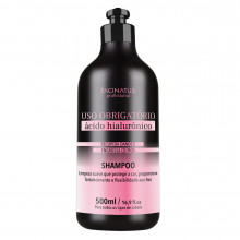 Shampoo Uso Obrigatório com Ácido Hialurônico Profissional 500ml | Cód. 5029