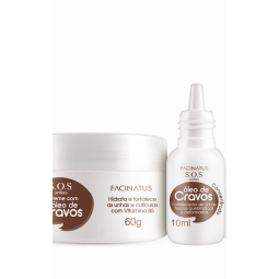 Kit Cravo (óleo de cravo 4012/Creme com óleo de cravo 4011) | Cód. 6245