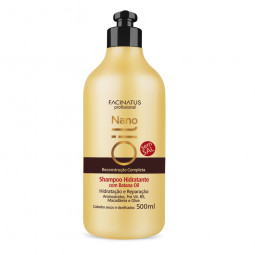 Kit Nano reparador Nano-Oil (Shampoo 5015/Condicionador 5115/Máscara 5219/Defrizante 5316) | Cód. 6646
