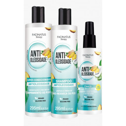 Kit Antioleosidade (Shampoo 5035/Condicionador 5133/Tônico 5903) | Cód. 6175