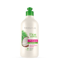 Shampoo Óleo de Coco Sem Sal Fios Naturais 500ml | Cód. 5025