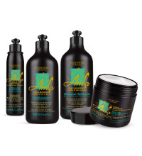 Kit Amla (Shampoo 5019/Condicionador 5118/Máscara 5222/Finalizador 5318) Profissional | Cód. 6656